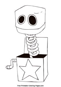 Boxy Boo coloring page 10