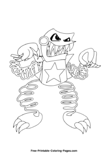 Boxy Boo coloring page 14