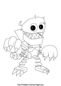 Boxy Boo coloring page 15