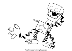 Boxy Boo coloring page 20