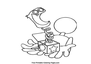 Boxy Boo coloring page 22