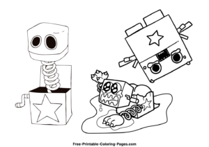 Boxy Boo coloring page 23