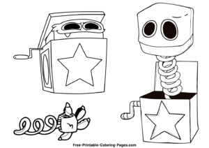 Boxy Boo coloring page 24