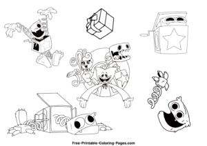 Boxy Boo coloring page 26