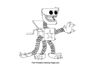 Boxy Boo coloring page 8