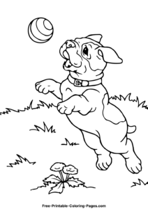 French bulldog coloring pages 18