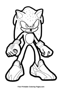 Sonic Prime coloring pages 12